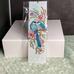 Diamond Painted Elephant Bookmark