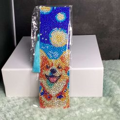 Diamond Painted Elephant Bookmark