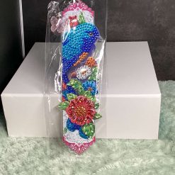 Diamond Painted Elephant Bookmark