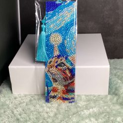 Diamond Painted Elephant Bookmark