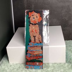 Diamond Painted Elephant Bookmark