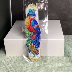 Diamond Painted Elephant Bookmark