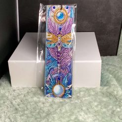 Diamond Painted Elephant Bookmark