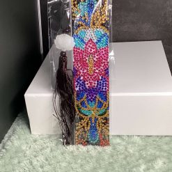 Diamond Painted Elephant Bookmark