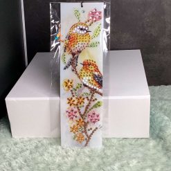 Diamond Painted Elephant Bookmark