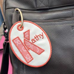 Embroidered Bag Tags