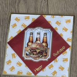 Burger & beers card 1