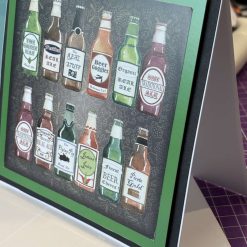 Beer bottles card 2