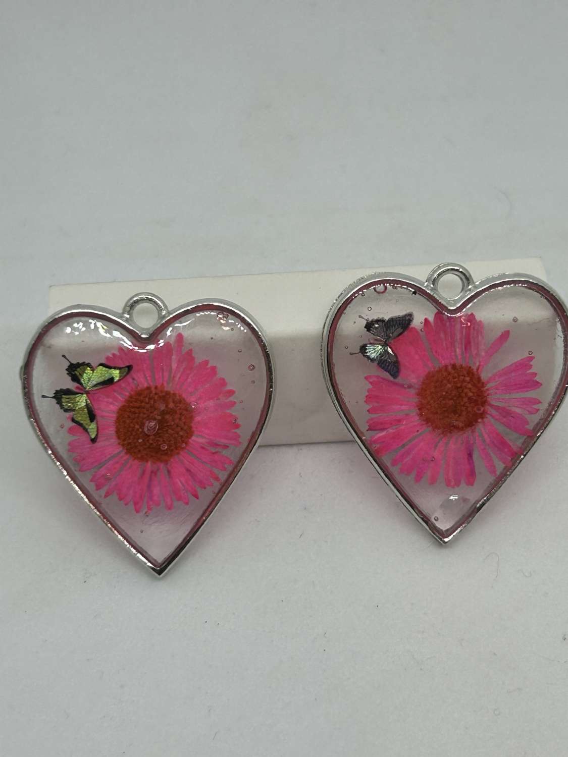 Hand Made Flower Earrings Hand Made Flower Earrings