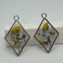 Hand Made Flower Earrings 1 Hand Made Flower Earrings 1