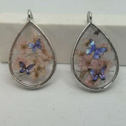 Hand Made Flower Earrings