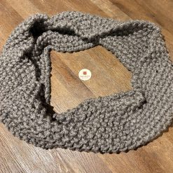 Dark Grey Luxury Snood