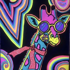 Psychedelic Giraffe