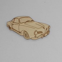 Karmann Ghia Handmade Wooden Magnet