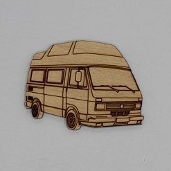 LT28 Camper Handmade Wooden Magnet