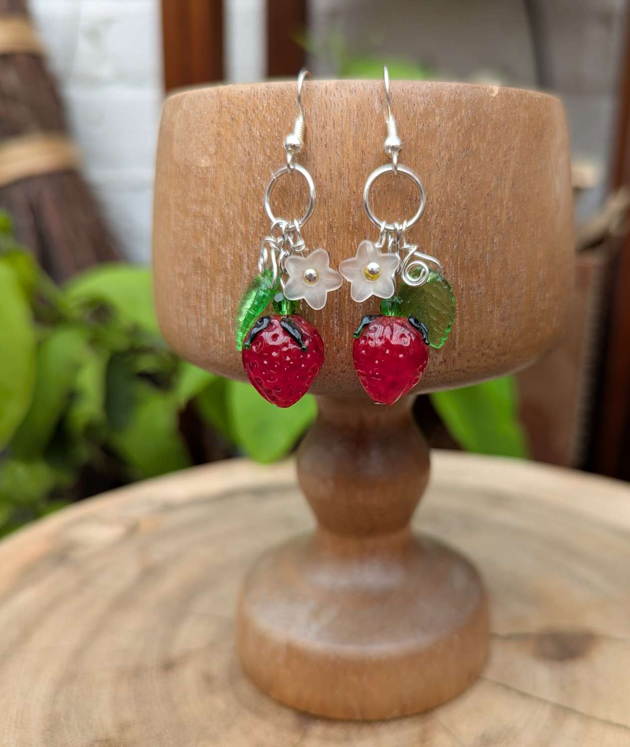 Strawberry earrings Strawberry earrings