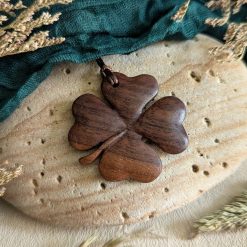 Walnut four-leaf clover