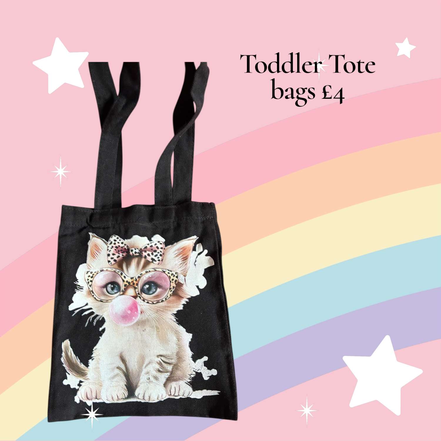 Personalised Kids Tote Bag Personalised Kids Tote Bag