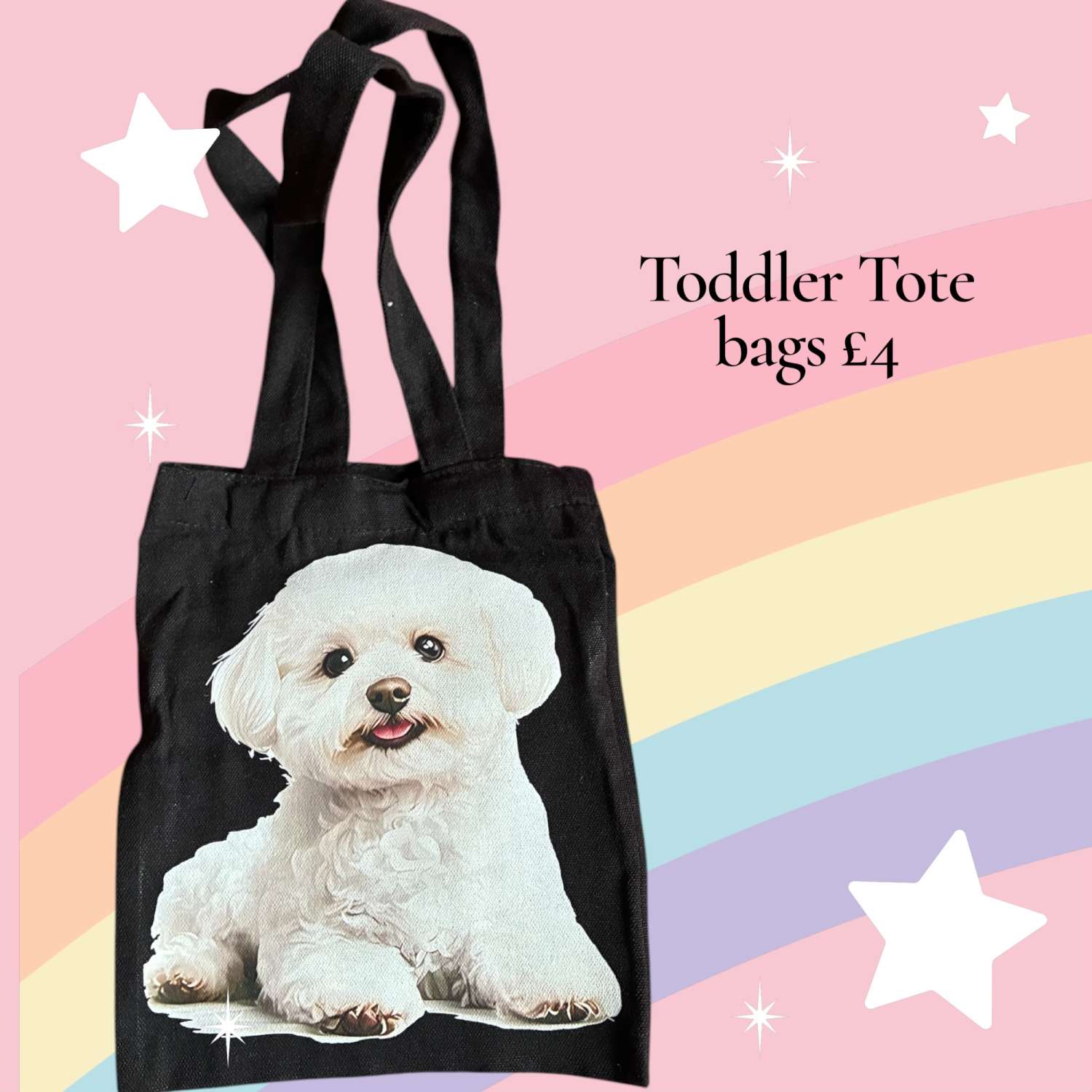 Personalised Kids Tote Bag Personalised Kids Tote Bag