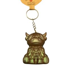 Highland cow Keyring/ bag charm