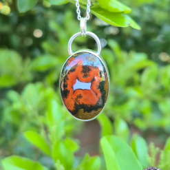 PENDANT ONLY - Seam Agate Sterling Silver Pendant 6 PENDANT ONLY - Seam Agate Sterling Silver Pendant 6