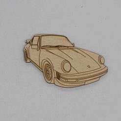 Porsche 911 Handmade Wooden Magnet