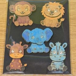 Fridge Magnets ( WoodLand Animal set 1 )