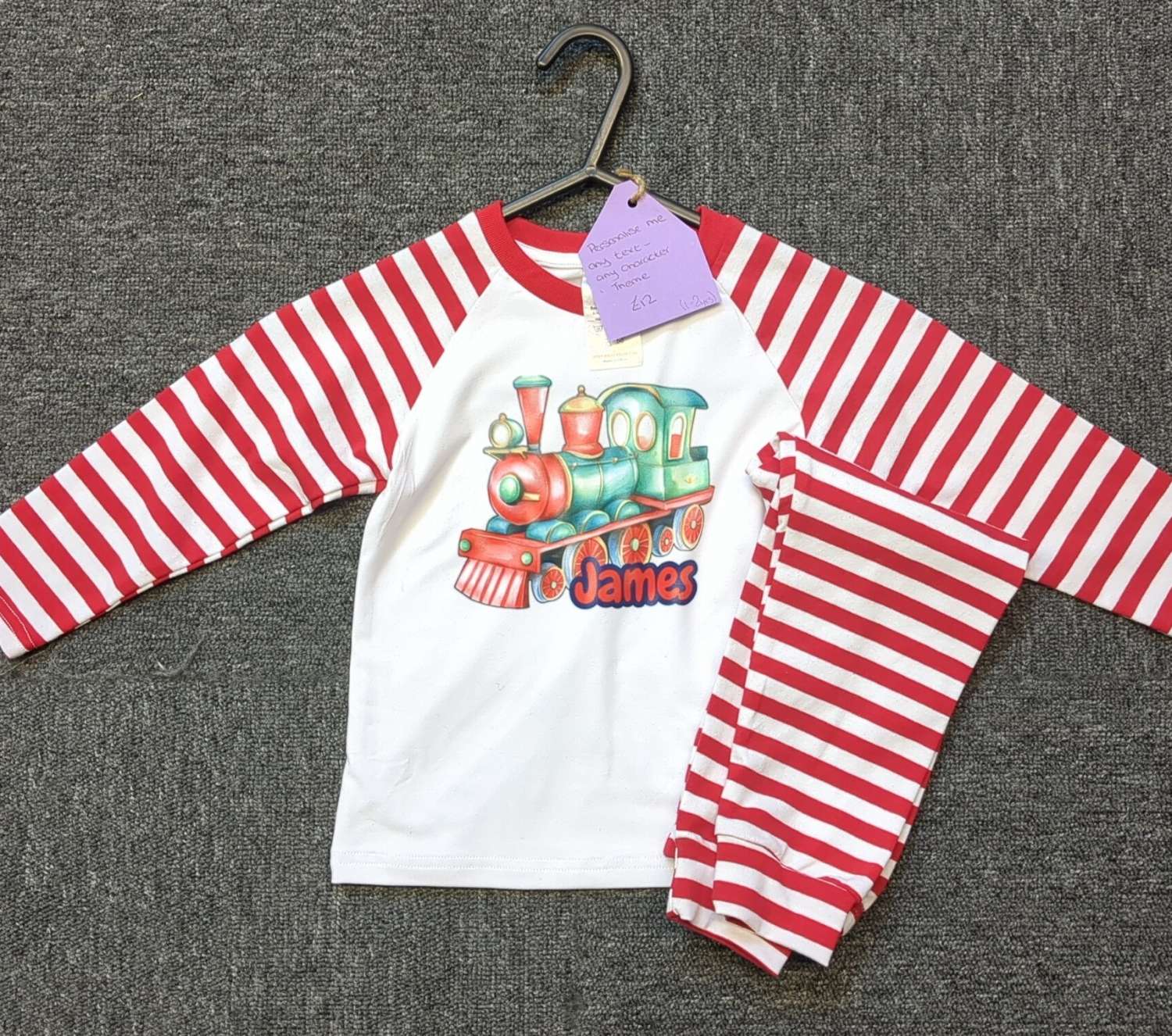 Personalised Pyjamas Personalised Pyjamas