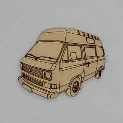 T25 (FHT) Camper Handmade Wooden Magnet