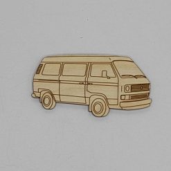 T25 Camper Handmade Wooden Magnet