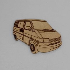 T4 Camper Handmade Wooden Magnet