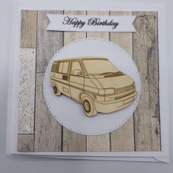 Handmade T4 Camper Birthday Card 15 Handmade T4 Camper Birthday Card 15