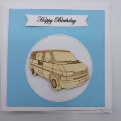 Handmade T4 Camper Birthday Card 26 Handmade T4 Camper Birthday Card 26