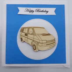 Handmade T4 Camper Birthday Card 23 Handmade T4 Camper Birthday Card 23