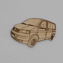 T5 Camper Handmade Wooden Magnet
