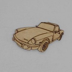 Triumph Spitfire Handmade Wooden Magnet