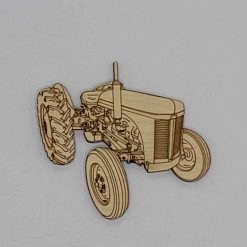 Ferguson Vintage Tractor Handmade Wooden Magnet