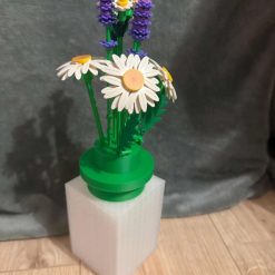 Brick 1x1 Vase with Removable Lid & with optional flower frog for LEGO Botanicals (Copy) (Copy)