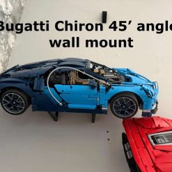Bugatti Chiron 42083 Technic Wall Mount – 45 Degree Floating Display Bracket reversible