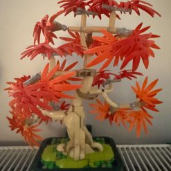 Brick maple tree 10348 wall mount compatible with Lego 2