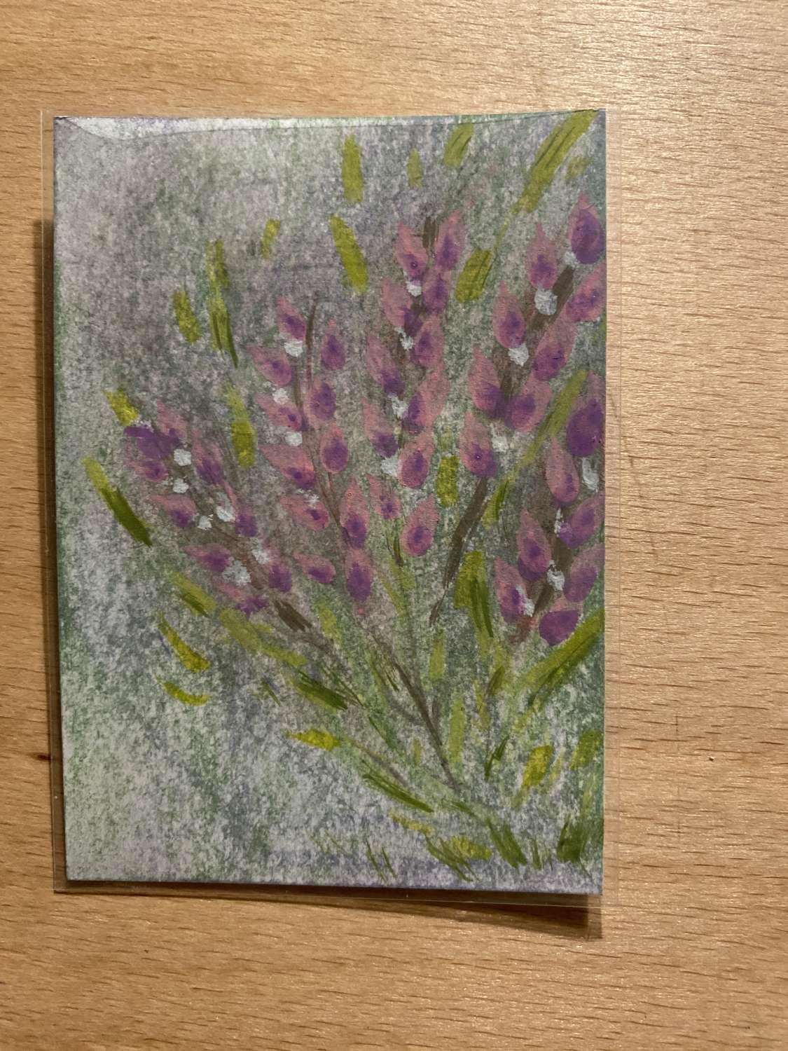 ACEO card. Original pastels ACEO card. Original pastels