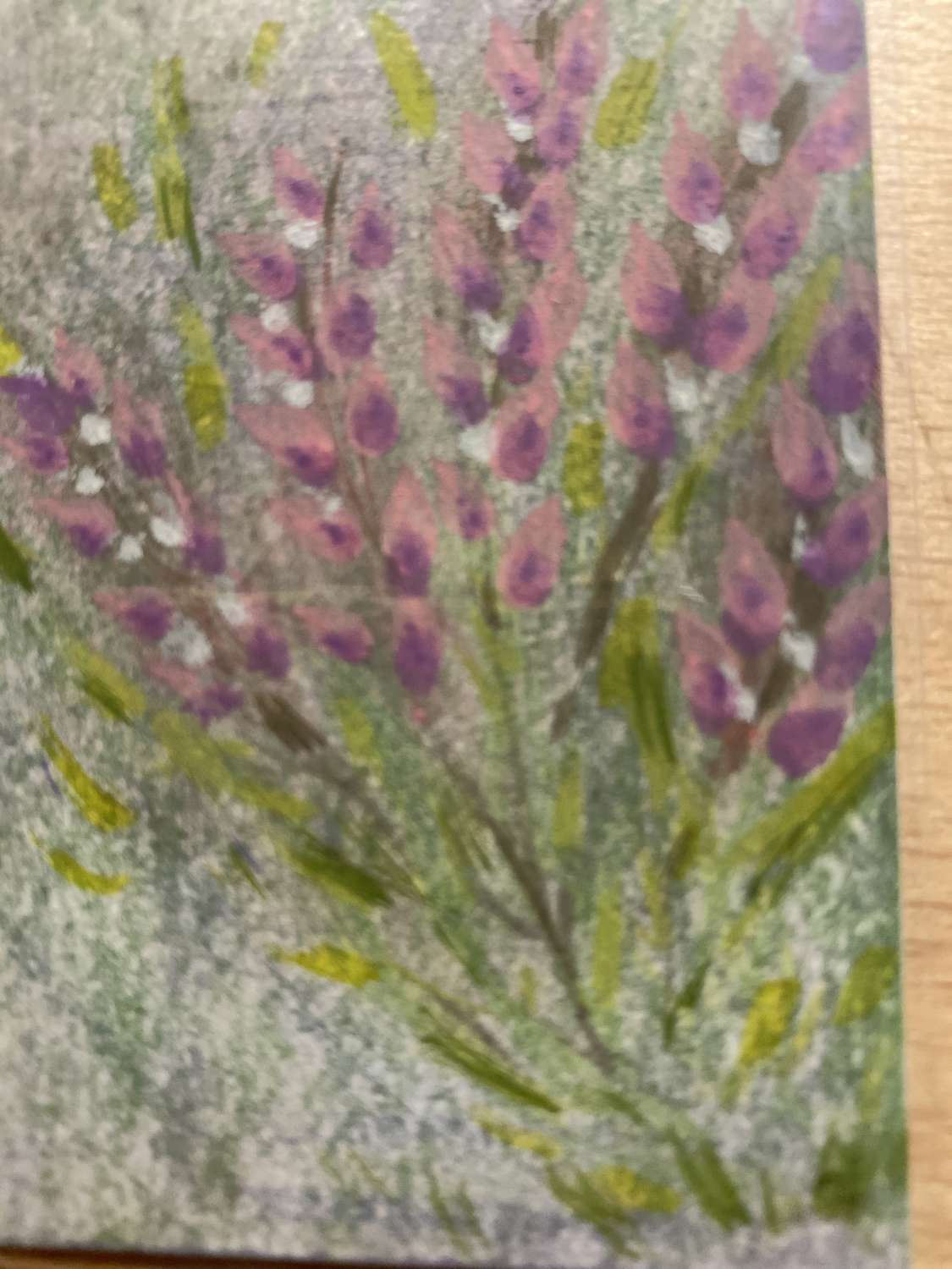ACEO card. Original pastels ACEO card. Original pastels