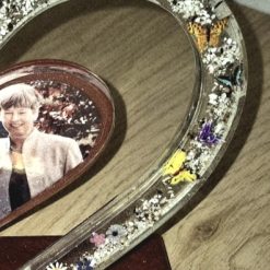Personalised Memorial Cremation/Ashes Photo frame. Ornaments/keepsake. 3 Personalised Memorial Cremation/Ashes Photo frame. Ornaments/keepsake. 3