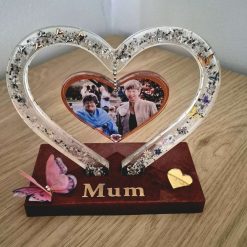 Personalised Memorial Cremation/Ashes Photo frame. Ornaments/keepsake. 2 Personalised Memorial Cremation/Ashes Photo frame. Ornaments/keepsake. 2