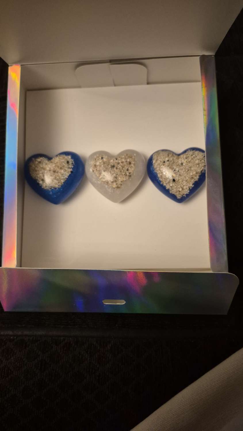 Cremation/Ashes memorial heart keepsake Cremation/Ashes memorial heart keepsake