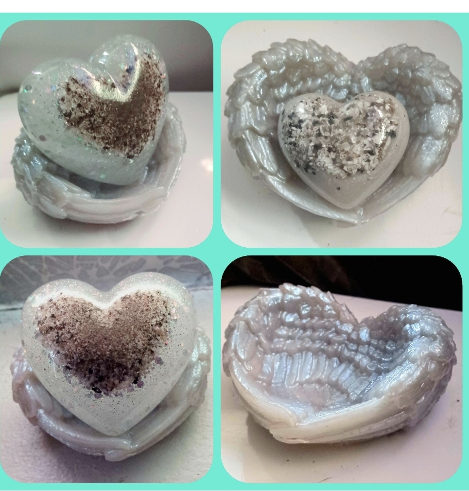 Cremation/Ashes memorial heart keepsake Cremation/Ashes memorial heart keepsake