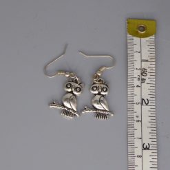 owl earrings length 23mm width 18mm 2