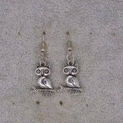 owl earrings length 23mm width 18mm 1