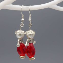 guardian Angel Earrings length 34mm width 19mm