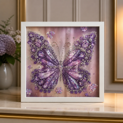 Beautiful sparkling butterfly